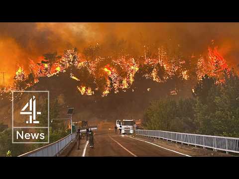 Deadly wildfires in Turkey as fires spread across southern Europe