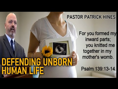 Defending Unborn Human Life - Pastor Patrick Hines Sermon (Proverbs 31:8)