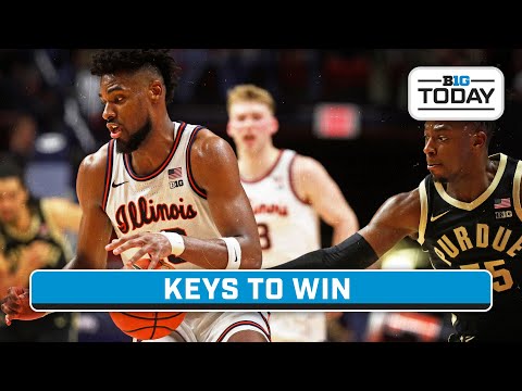 What are the Biggest Keys for Purdue & Illinois to Win? Dusty May Stops By | B1G Today