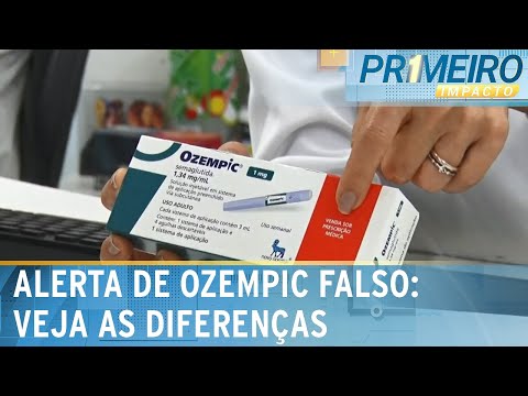 OMS faz alerta para versões falsificadas do Ozempic | Primeiro Impacto (27/06/24)