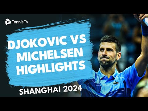 Novak Djokovic Plays His First Match In China Since 2019! | Shanghai 2024 Highlights