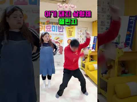 박공주쌤이 하는 아기돼지 삼형제 챌린지 ㅋㅋㅋ