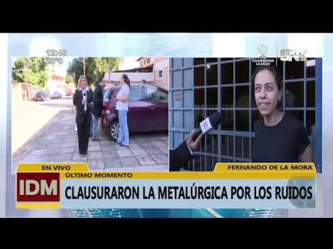 Clausuraron la metalúrgica por los ruidos