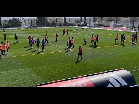Selección peruana entrenó en la instalaciones del Real Madrid