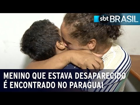 Menino de 7 anos que estava desaparecido é encontrado no Paraguai | SBT Brasil (28/02/24)