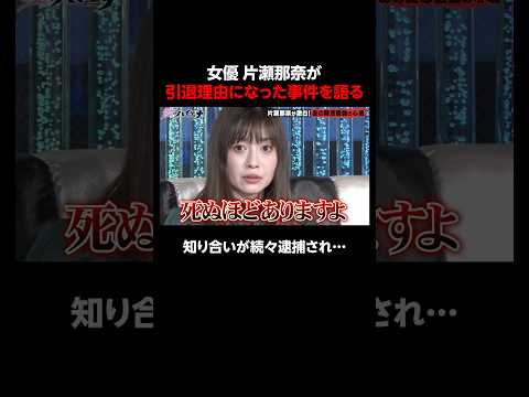 片瀬那奈 薬物使用を疑われた