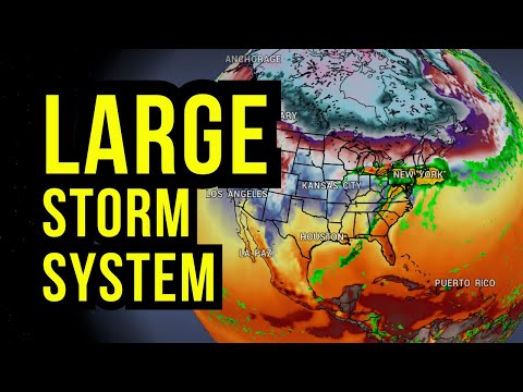 Storm System Sweeps in with Different Impacts...