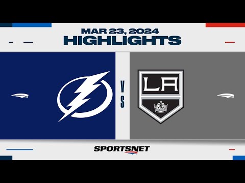 NHL Highlights | Lightning vs. Kings - March 23, 2024