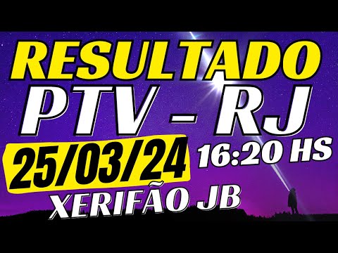 Resultado do jogo do bicho ao vivo - PTV - Look - 16:20 25-03-24