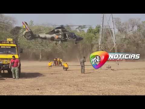 26072024 AUTORIDADES IDENTIFICAN 7 PUNTOS DISPERSOS DE INCENDIOS EN ROBORÉ DTV