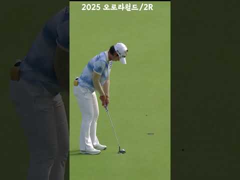 벙커 피해 기가 막히게 붙는 웨지샷 (므찌다)