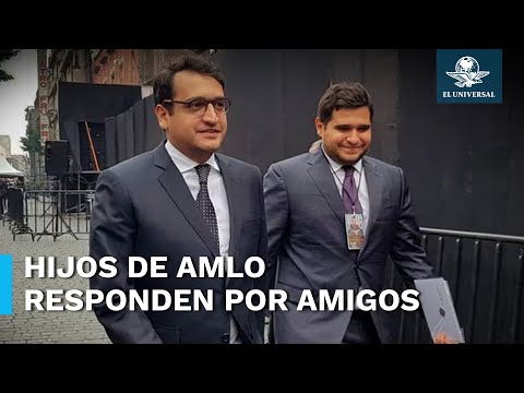 Hijos de AMLO responden “calumnias” por presunta corrupción; niegan vínculos con el narco