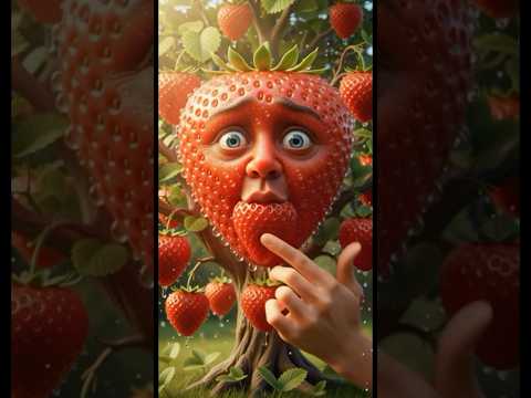 Feeding My Pet🍓🥭 #Oddly Satisfying#ASMR#aiart#weirdfacts#fruits