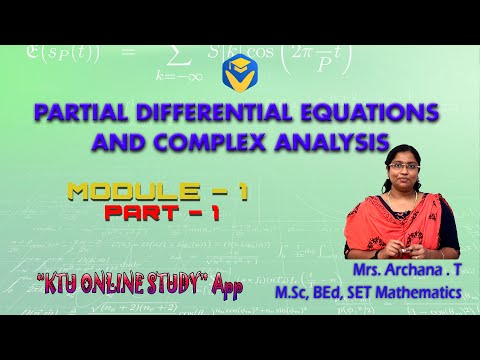 KTU S3 (2019) Mathematics | Partial Differential Equations & Complex Analysis | KOS APP