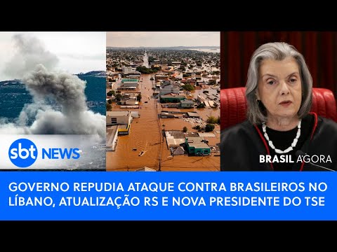 🔴 GOVERNO REPUDIA ATAQUE CONTRA BRASILEIROS NO LÍBANO, ATUALIZAÇÃO RS E NOVA PRESIDENTE DO TSE