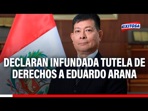 PJ declaró infundada tutela de derechos presentada por el ministro de Justicia, Eduardo Arana
