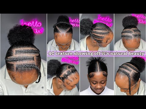 ᥫ᭡.🌷Pinterest inspired Natural 4C hairstyles 2026 #naturalhair 🍒
