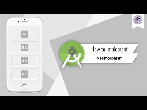 How to Implement Neumorphism Library in Android Studio | Neumorphism | Android Coding