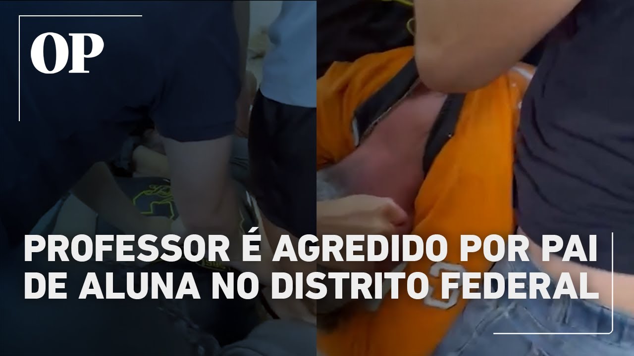 Professor é agredido por pai de aluna no Distrito Federal