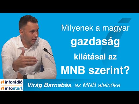 A magyar gazdaság kilátásai a Magyar Nemzeti Bank alelnöke szerint. Virág Barnabás. InfoRádió Aréna.