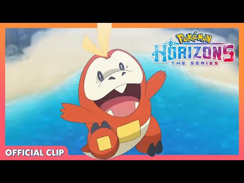 UK: Where's Fuecoco? | Pokémon Horizons: The Series | Official Clip
