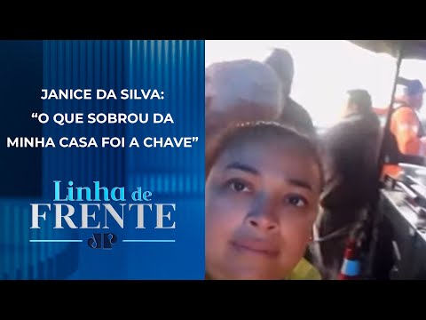 Bombeira em Canoas-RS perde tudo com enchente e mostra drama nos abrigos | LINHA DE FRENTE