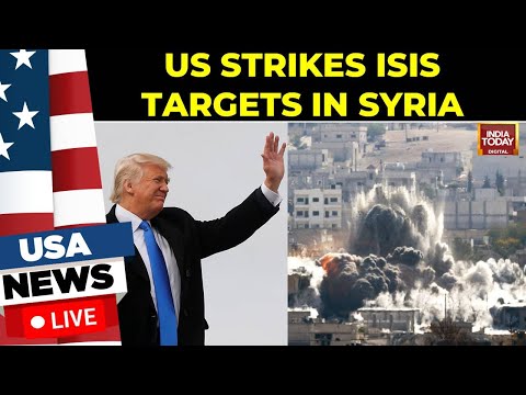 US Bombs Islamic State Targets Across Syria After Deadly Attack On Troops| LIVE | US Military Action