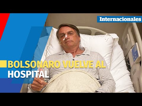 Presidente brasileño vuelve al hospital por problemas abdominales