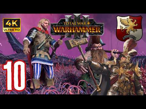 ГОТРЕК і ФЕЛІКС З НАМИ! | КАРЛ ФРАНЦ | Total War: Warhammer 3 Reikland проходження | Легенда | № 10