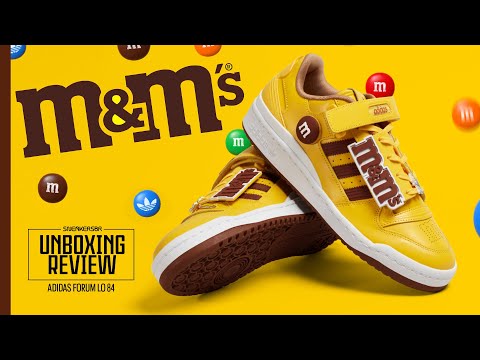 Os M&M's viraram um ADIDAS FORUM | UNBOXING+REVIEW adidas Forum Low x M&M's