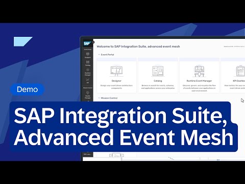 Unlock Real-Time Business Agility with SAP Integration Suite, Advanced Event Mesh | Demo