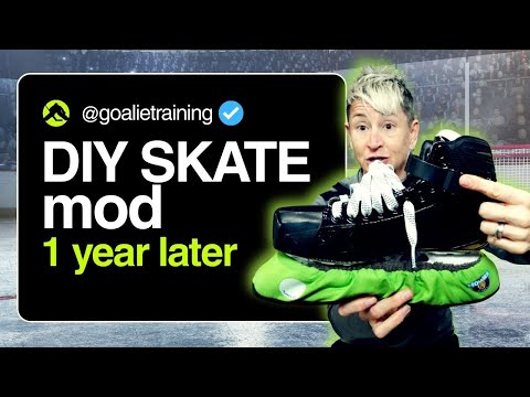 Goalie Skate DIY Buckle Mod  | 1 YearFollow Up