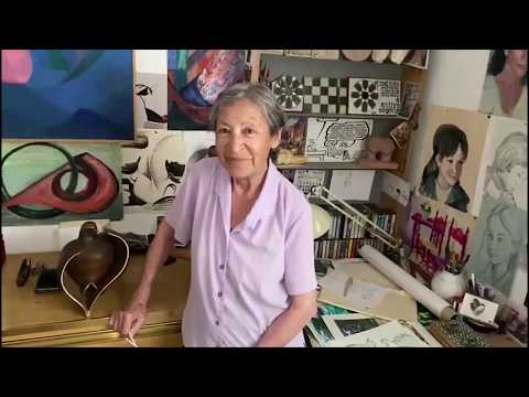 El estudio de la escultora Carmen Perujo (Majadahonda) en su 90 cumpleaños