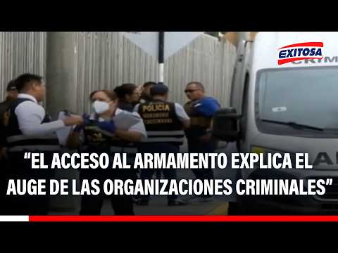 🔴🔵 Bandas criminales acceden con más facilidad a armas pesadas: “No descuidemos”, indica Noam López