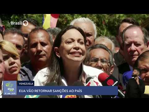 Estados Unidos vão retomar sanções contra Venezuela