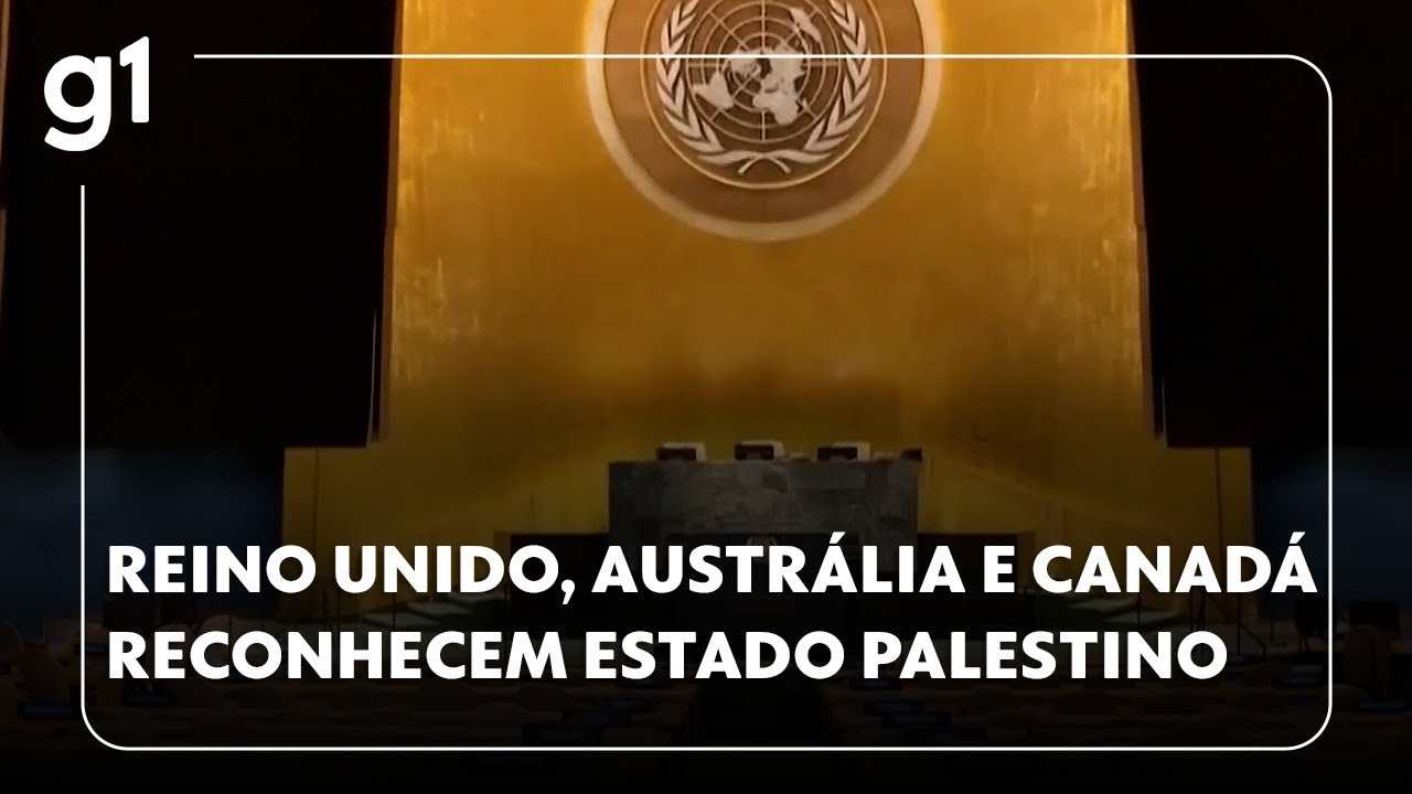 Reino Unido Austrália e Canadá reconhecem Estado Palestino