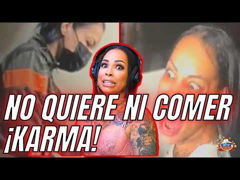 Mami Jordan hace huelga de hambre en la cárcel. Depre no quiere NADA