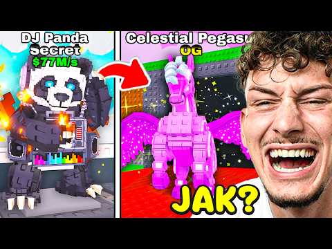 UKRADL JSEM NEJDRAŽŠÍ 0,01% PEGASUS SECRETY VE STEAL A BRAINROT!