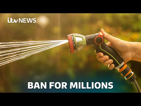 Hosepipe ban announced for over a million people in England | ITV News