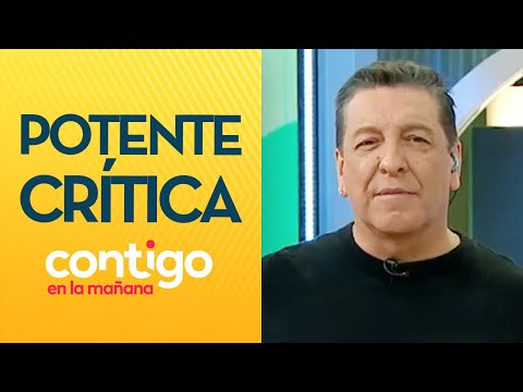 ES SÚPER PATÉTICO: La crítica de JC Rodríguez al Gobierno por alerta de humo -Contigo en La Mañana