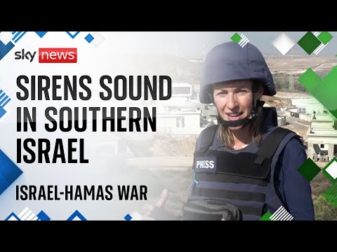 Israel-Hamas war: IDF warns of 'hostile aircraft intrusion' in southern Israel