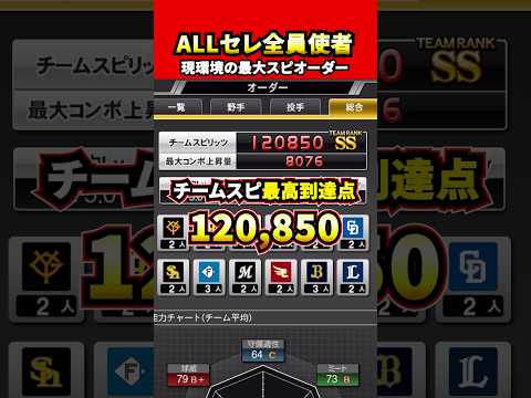 セレクション全弾フル投入の現環境最大スピオーダー完成 #さごまん #プロスピa #プロスピ