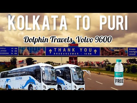 Kolkata to Puri Dolphin TravelsVolvo 9600