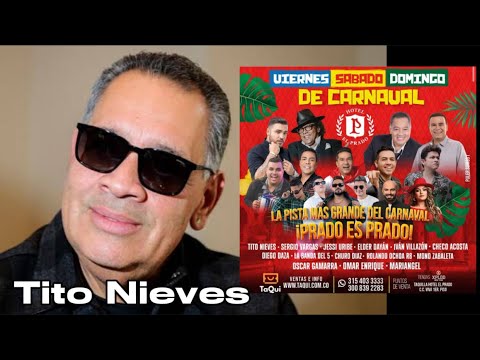 Tito Nieves invita a disfrutar de los Carnavales de Barranquilla