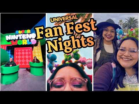 Universal Fan Fest Night 2026 | Siblings vlog