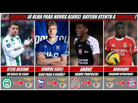 BENFICA JÁ OLHA PARA NOVOS REFORÇOS! BAYERN QUER BANJAQUI? AURSNES PODE FALHAR CLÁSSICO POR LESÃO!