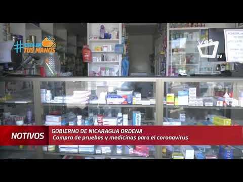 Gobierno de Nicaragua ordena compra de pruebas y medicinas para el coronavirus