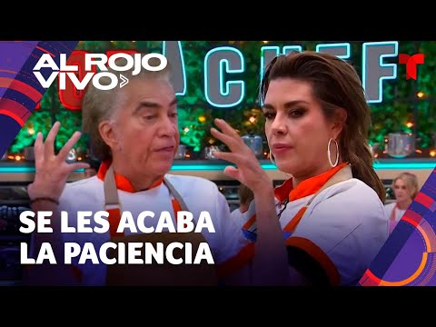 'El Puma' y Alicia Machado pierden la paciencia en Top Chef VIP 3