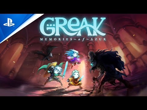 Greak: Memories of Azur - Release Date Announcement Trailer | PS5