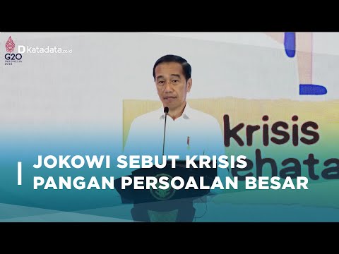 Jokowi: 19 Ribu Orang Setiap Hari Mati Kelaparan | Katadata Indonesia